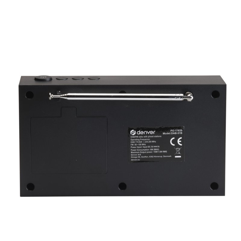 Denver DAB-51B Black