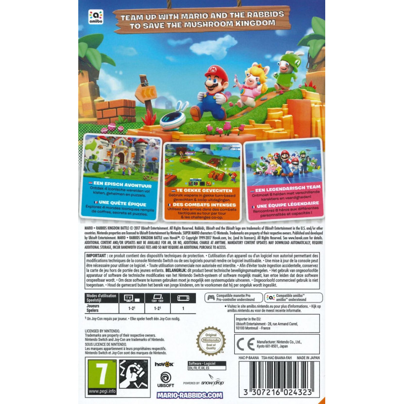 Mario + Rabbids Kingdom Battle