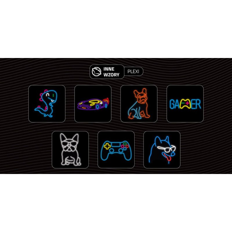 Manta SNL67MT Style Neon Lights Game Room