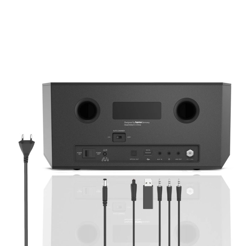 Hama DIR3510SCBTX Internet Digital Black