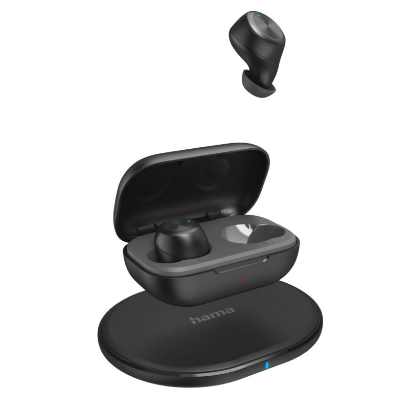 Hama Passion Chop Headset True Wireless Stereo (TWS) In-ear Calls/Music USB Type-C Bluetooth Black, Grey