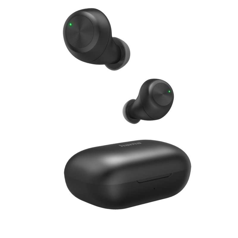 Hama Passion Chop Casque True Wireless Stereo (TWS) Ecouteurs Appels/Musique USB Type-C Bluetooth Noir, Gris