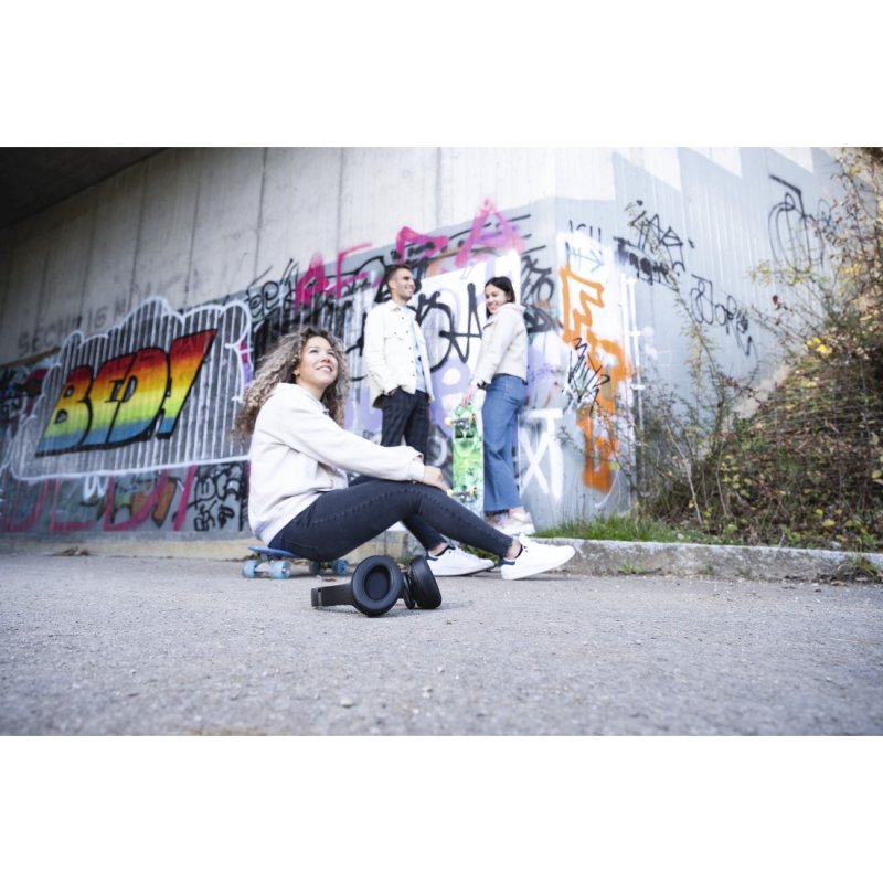 Hama Passion Turn Headset Wireless Head-band Calls/Music Bluetooth Black