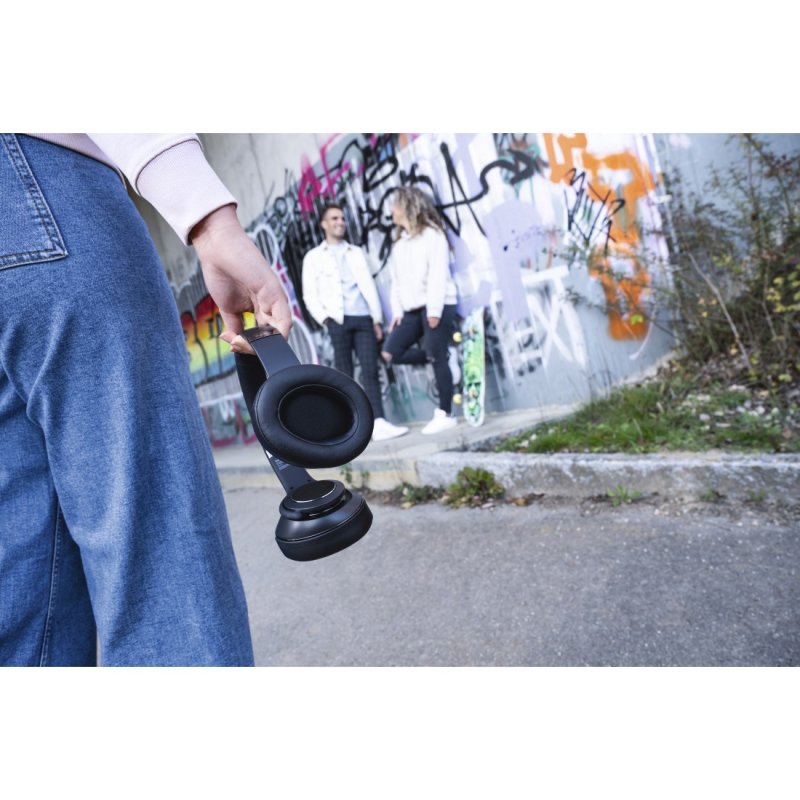 Hama Passion Turn Casque Sans fil Arceau Appels/Musique Bluetooth Noir