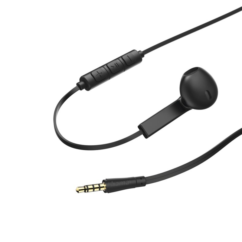 Hama Advance Headset Wired In-ear Calls/Music Black