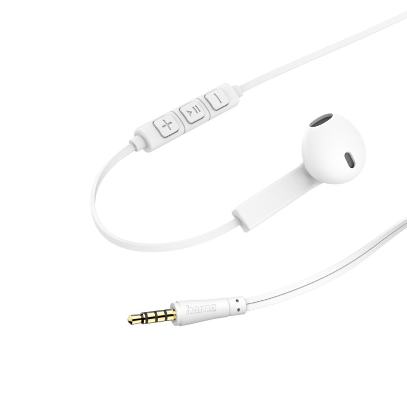 Hama Advance Headset Wired In-ear Calls/Music White