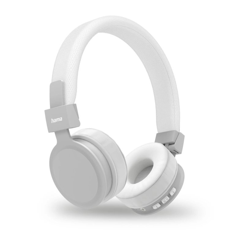 Hama Freedom Lit II Casque Sans fil Arceau Appels/Musique Bluetooth Blanc