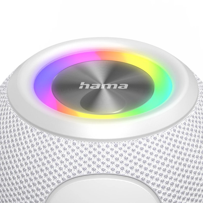 Hama 00188238 portable/party speaker Mono portable speaker White 5 W