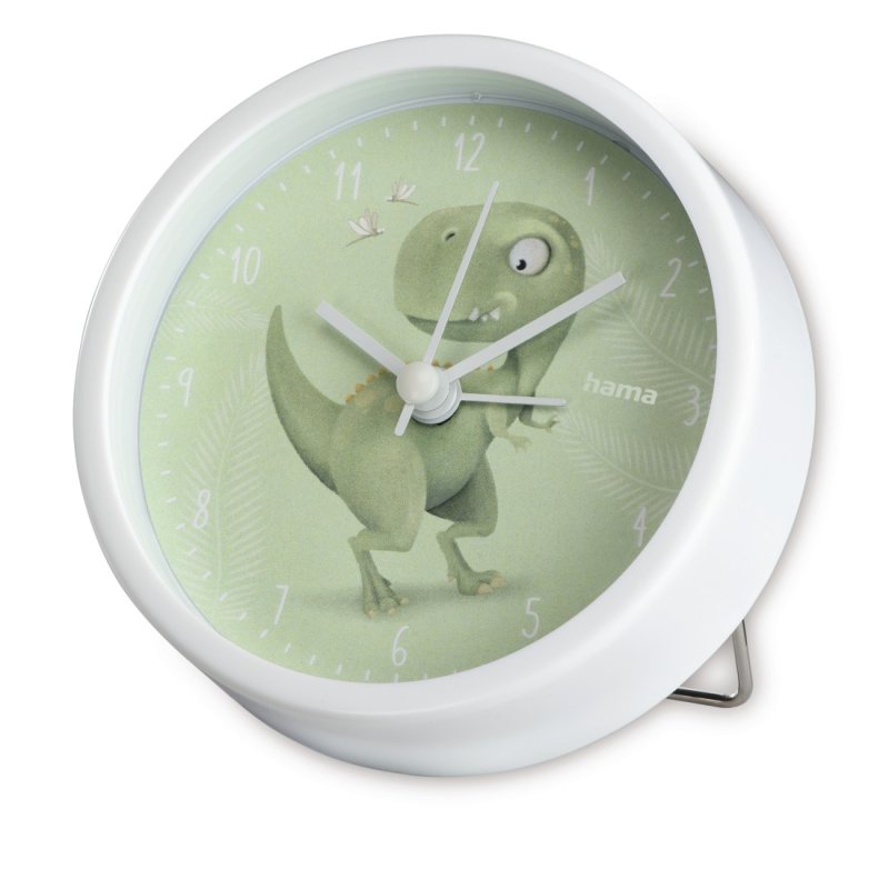 Hama Happy Dino Mechanical alarm clock Green, White
