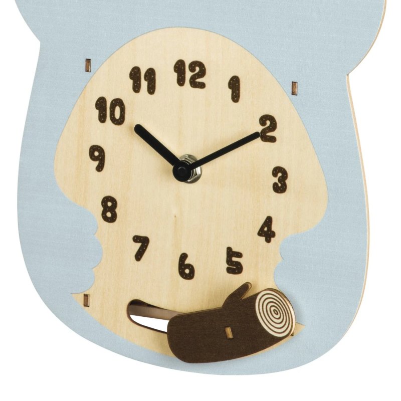 Hama Koala Pendulum mechanical clock Other Blue, Brown, Wood
