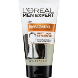 L'Oréal Men Expert Styling Gel for Men Neat Look Hair Styling Gel InvisiControl 150ml