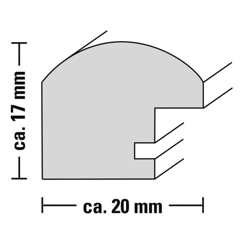 Hama Sofia Cadre pour une seule photo Blanc