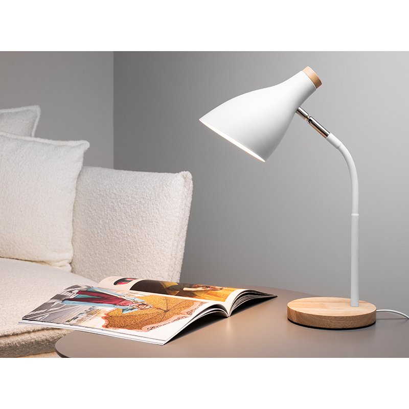 Tracer desk lamp Scandi white TRAOSW47235