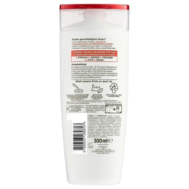 L'Oréal Paris Elvital Total Repair 5 Shampoo 300ml