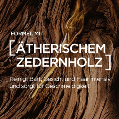 L'Oréal Men Expert Barber Club 3-in-1 Beard Shampoo with Cedarwood Oil 200ml