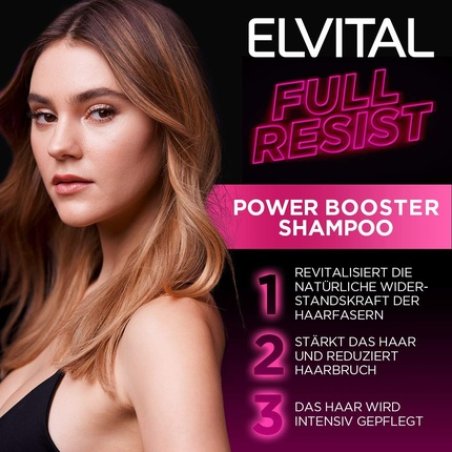 L'Oréal Paris Shampoo against Hair Loss with Biotin, Provitamin B5, and Arginine 300ml