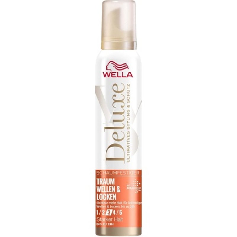 Wella Deluxe Dream Waves & Curls Foam Firmer Hair Foam For More Bounce