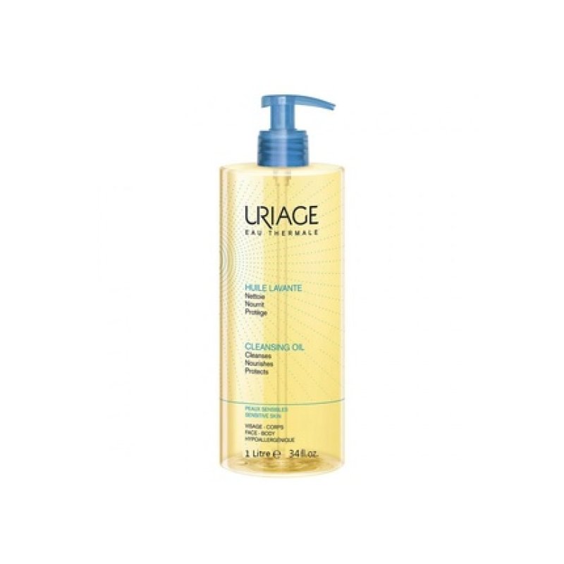 Uriage Cleansing Oil 1000ml Gentle And Effective Cleansing Oil For All Skin Types