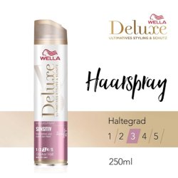 Wella Deluxe Sensitive Hairspray Perfumefree Styling Spray For Sensitive Hair