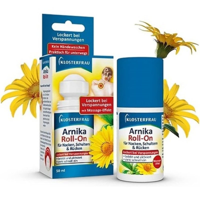 KLOSTERFRAU Arnica Roll-On for Back, Shoulder & Neck 50ml