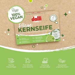 Dalli Vegetable Curd Soap 125g - Gentle & Perfume-Free