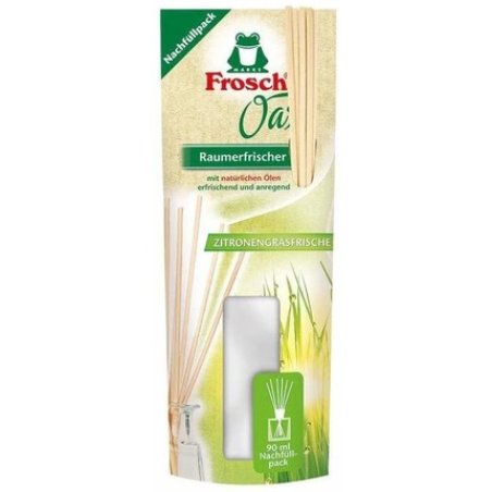 Frosch Oase Lemon Grass Room Freshener Refill Pack 90ml