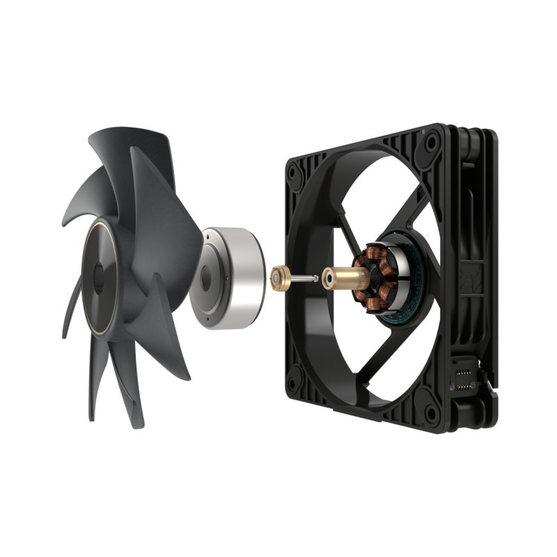 ASUS ProArt PF120 Fan PWM Black 3in1 Boitier PC Ventilateur 12 cm Noir 3 pièce(s)