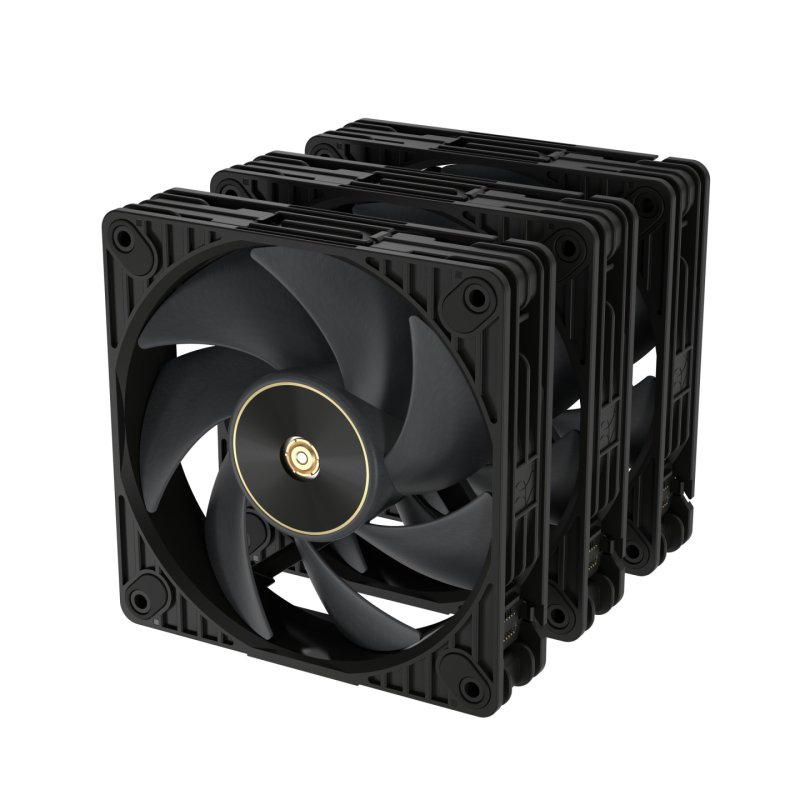 ASUS ProArt PF120 Fan PWM Black 3in1 Computer case 12 cm 3 pc(s)