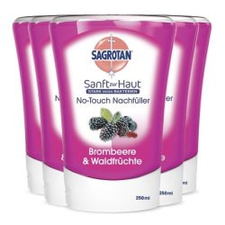 Sagrotan No-Touch Refill Blackberry and Forest Fruits Liquid Hand Soap 250ml