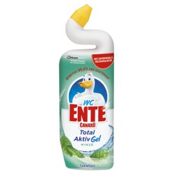 WC-Ente Total Active Gel 750 ml Bottle Mint Cleaner