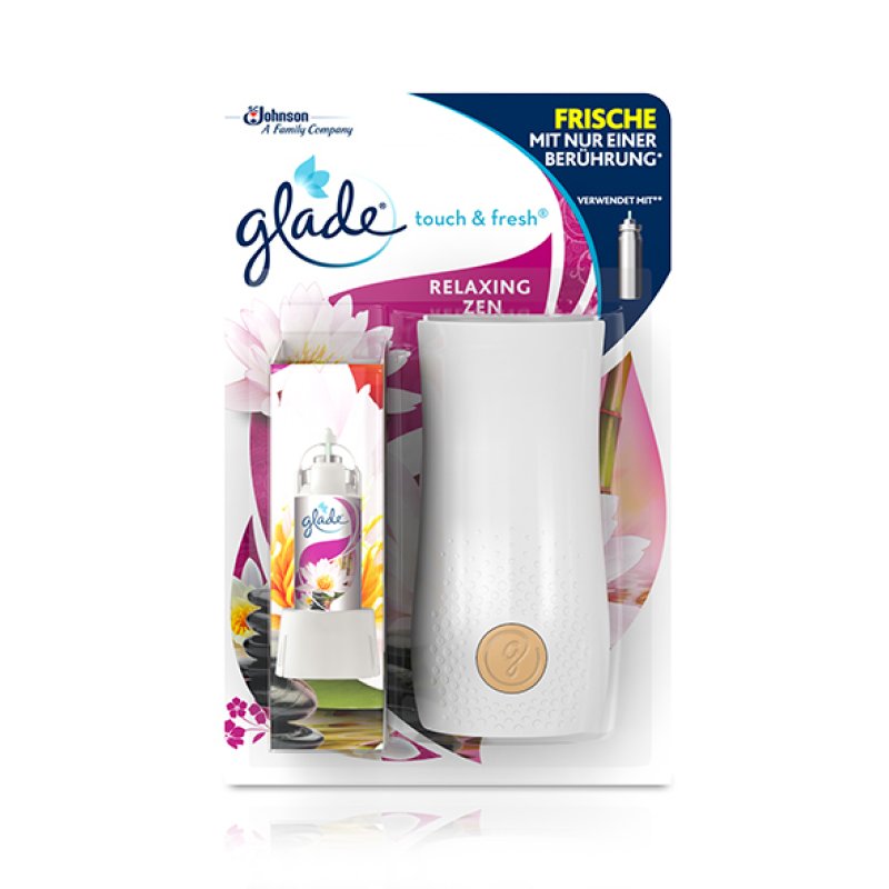 Glade Touch & Fresh Relaxing Zen automatic air freshener/dispenser 10 ml White