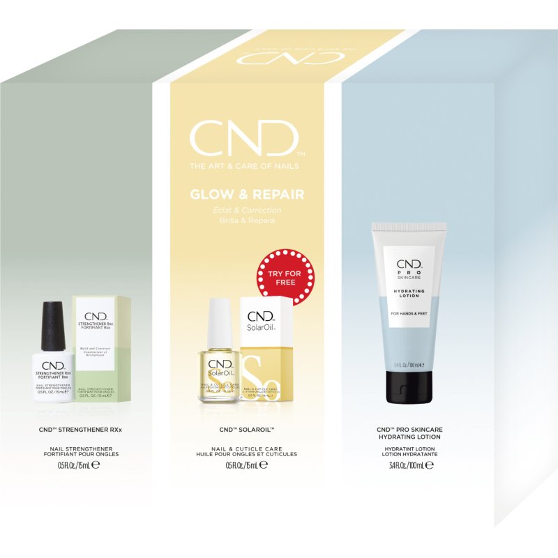 CND - Glow & Repair Trio Kit