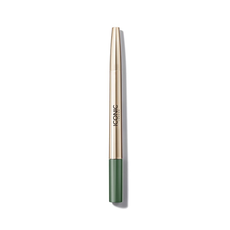 ICONIC LONDON - Eyeliner Duo Smokey Eye - Juniper Green