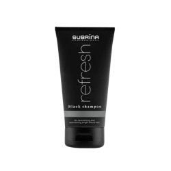 Subrina Professional Refresh Black, Sampon neutralizant pentru nuante reci, 25ml