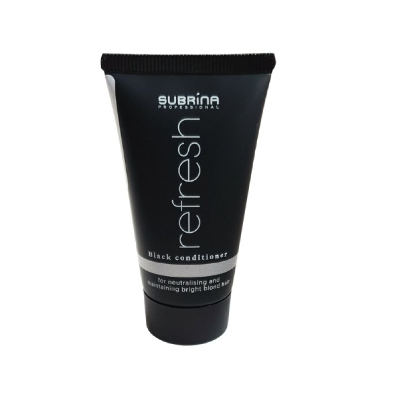 Subrina Professional Refresh Black, Balsam neutralizant pentru nuante reci, 25ml