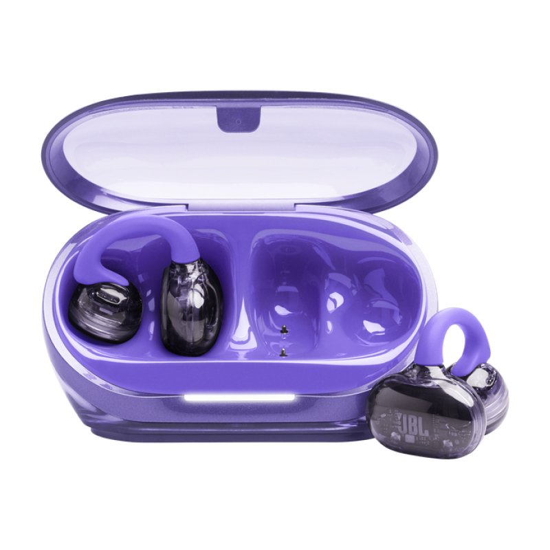 JBL Soundgear Clips Casque True Wireless Stereo (TWS) Crochets auriculaires Appels/Musique Bluetooth Violet