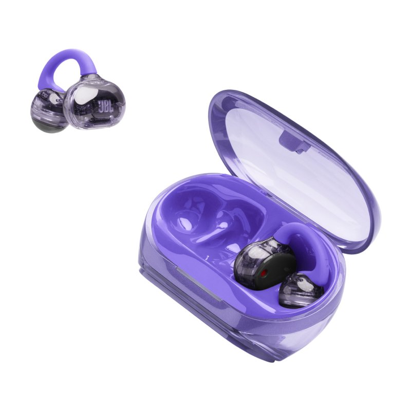 JBL Soundgear Clips Headset True Wireless Stereo (TWS) Ear-hook Calls/Music Bluetooth Purple