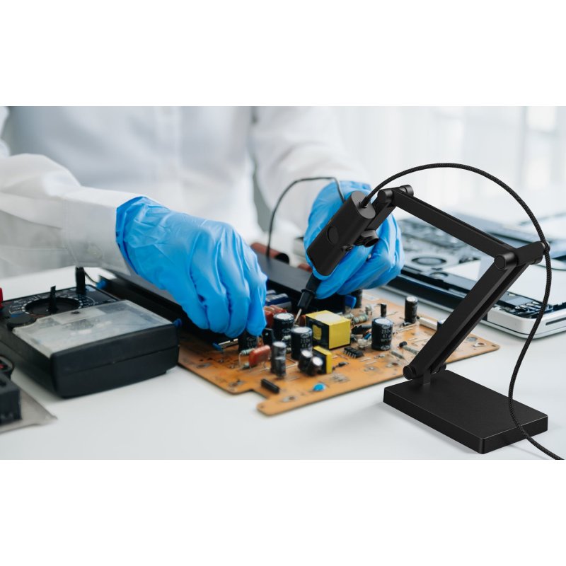 IPEVO CDVU-16IP caméra de documents Noir USB 2.0