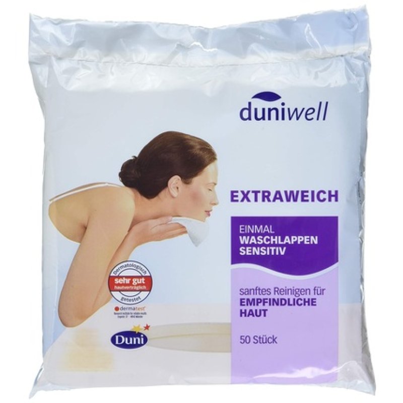 Duniwell Sensitive Disposable Washcloths