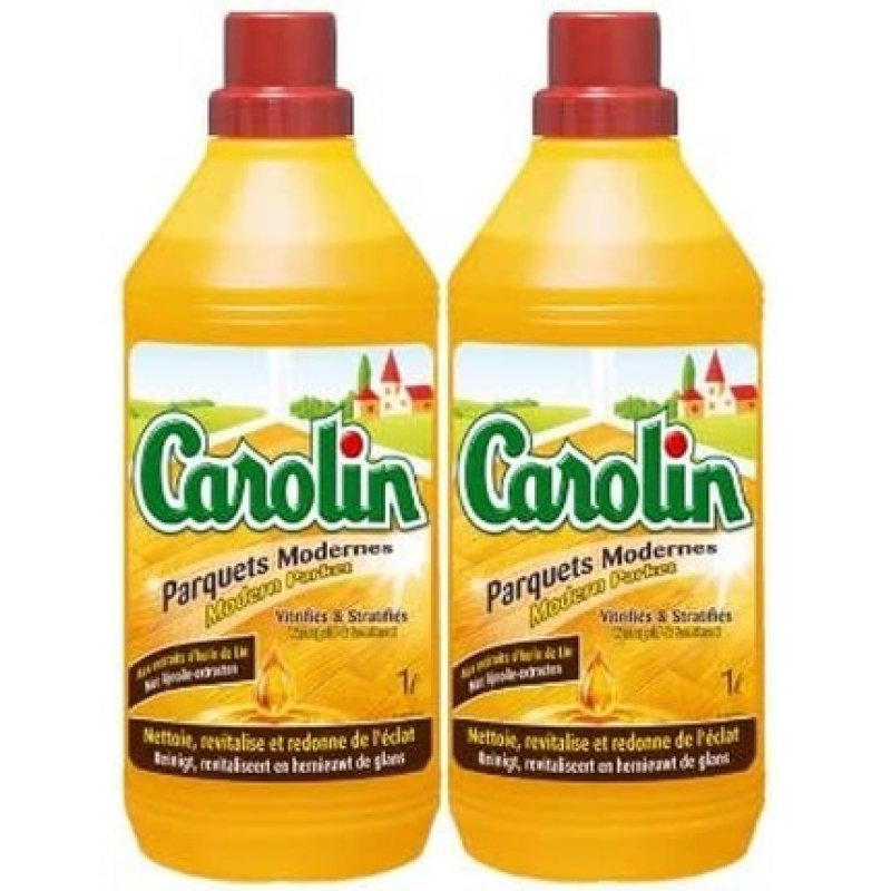 Carolin Floor Cleaner For Parquet 1 Litre Pack Of 2