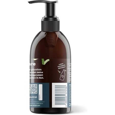 Share Liquid Soap Lime & Coriander 250ml pH Neutral Vegan