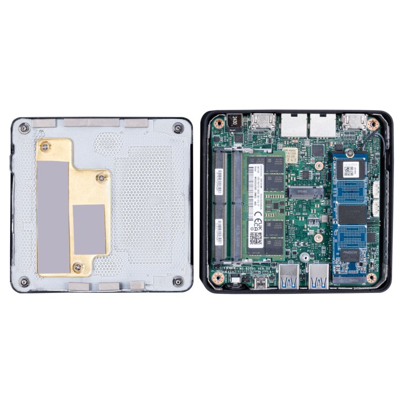 MSI Cubi NUC AI 1UMG-063EU Intel Core Ultra 5 125H 16 Go DDR5-SDRAM 512 Go SSD Windows 11 Home Mini PC Blanc