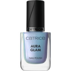 CATRICE Aura Glam 040 nail polish Blue