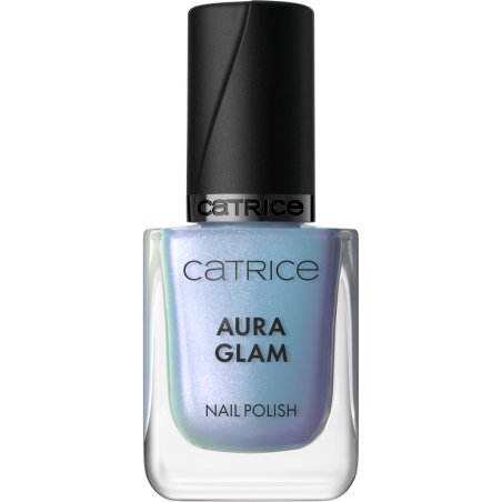 CATRICE Aura Glam 040 nail polish Blue