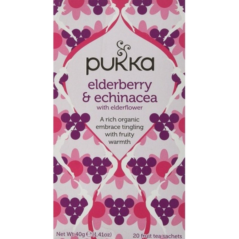 Pukka Elderberry & Echinacea with Elderflower