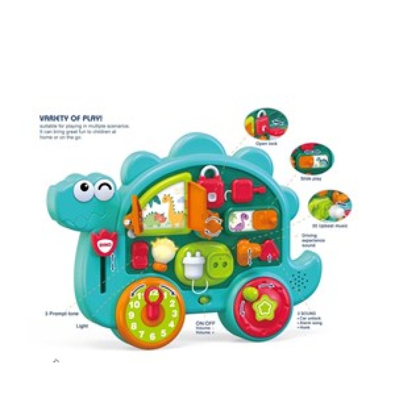 Happy Baby - Busy Board Dinosaur Car with Light and Music (502256)