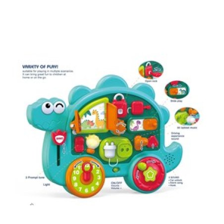 Happy Baby - Busy Board Dinosaur Car with Light and Music (502256)