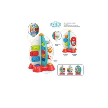 Happy Baby - Busy Board Space Rocket with Light and Music (502257)