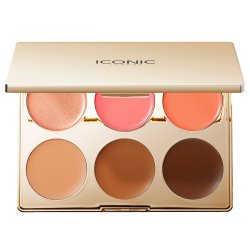 ICONIC LONDON - Multi-Use Cream Blush, Bronze and Highlight Palette