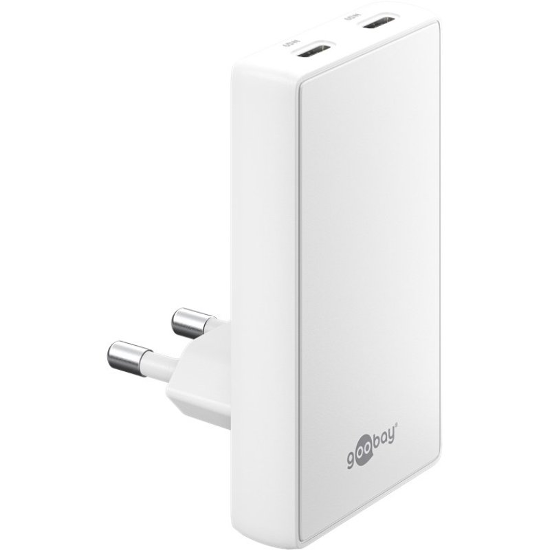 Goobay 75726 mobile device charger Universal White AC Fast charging Indoor